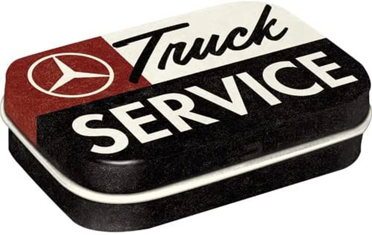 Pillendose «Daimler Truck Service» (6 x 4 x 1.6 cm)