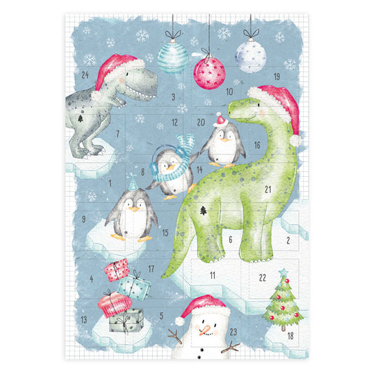 Adventskalender "Tattoos Dinos"