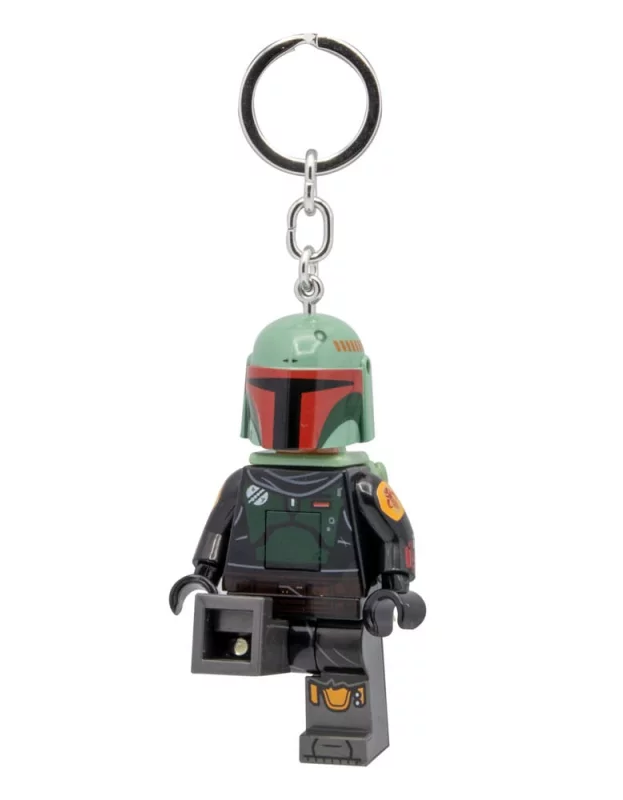 Lego Star Wars - Schlüsselanhänger "Boba Fett" mit LED-Taschenlampe