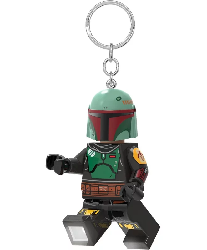Lego Star Wars - Schlüsselanhänger "Boba Fett" mit LED-Taschenlampe