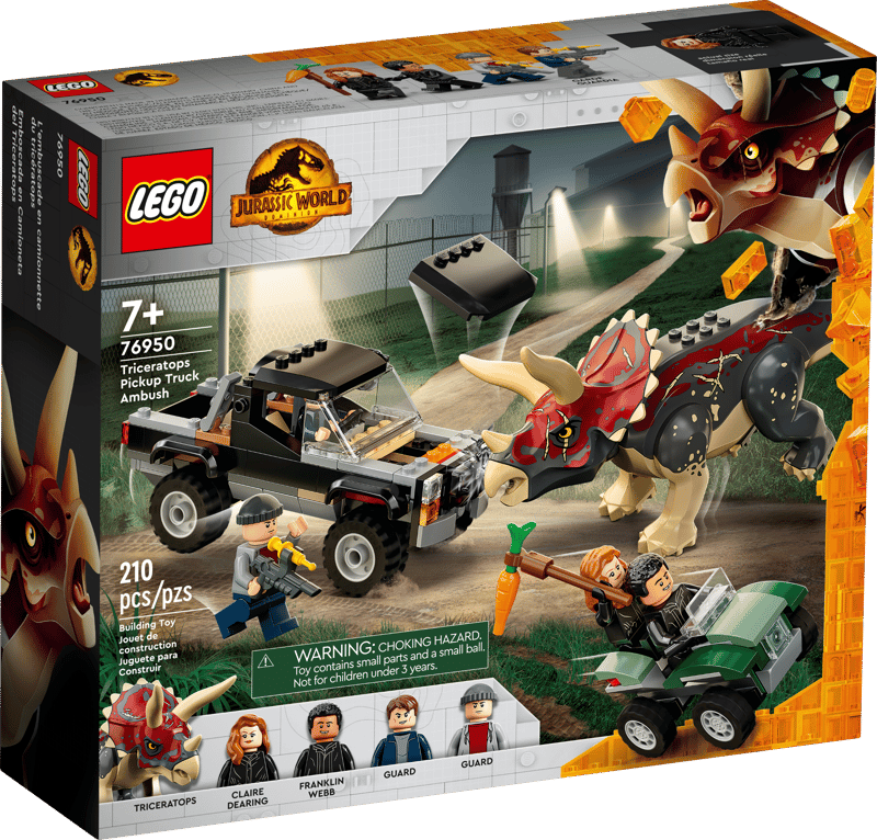 Lego Jurassic World - Triceratops-Angriff (76950)