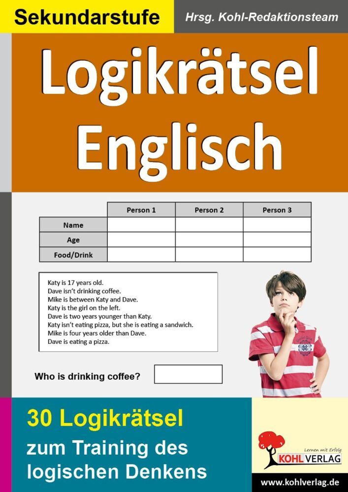 Logikrätsel Englisch (Kohl-Verlag)