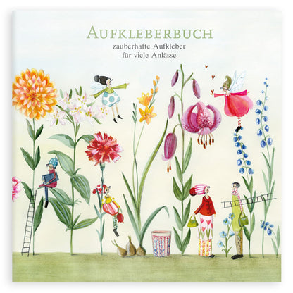 Silke Leffler - Aufkleberbuch "Floral"