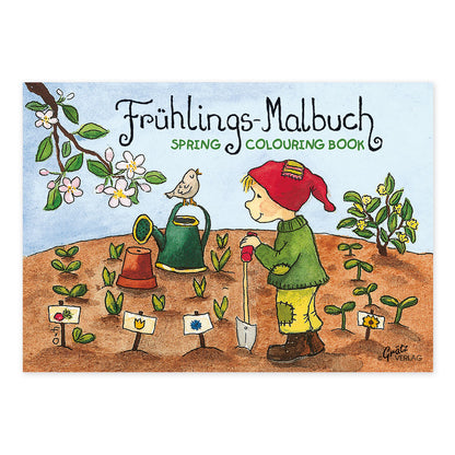 Outi Kaden - Mini-Malbuch "Frühling"
