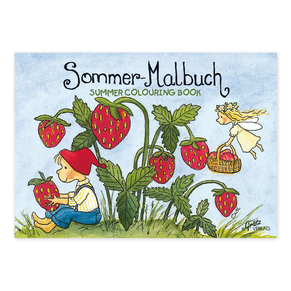 Outi Kaden - Mini-Malbuch "Sommer"
