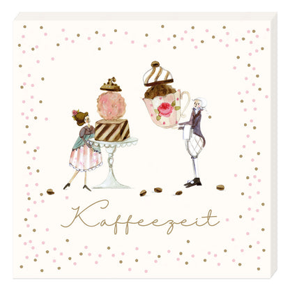 Cocktailserviette "Kaffee" (20 Stk.)