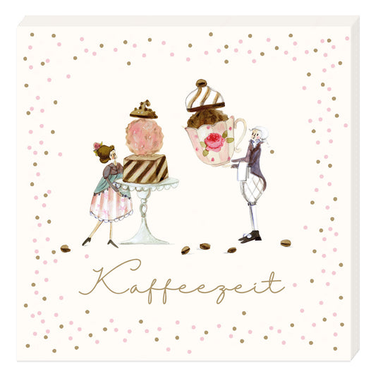 Cocktailserviette "Kaffee" (20 Stk.)