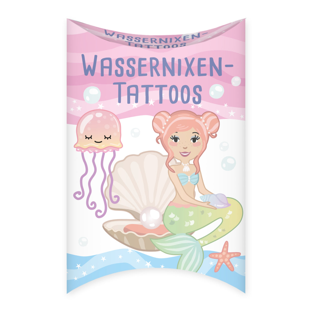 Tattoos "Wassernixe" (3 Bogen)