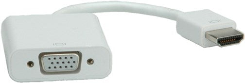 Blank HDMI-VGA Adapterkabel, HDMI ST / VGA BU, 0.15m