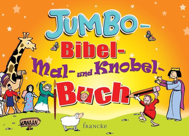 Jumbo-Bibel-Mal- und Knobelbuch.Bd.1