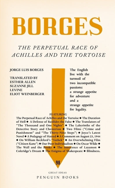 The Perpetual Race of Achilles and the Tortoise (Jorge Luis Borges)