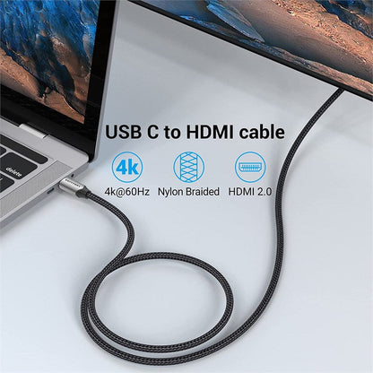 Vention USB-C zu HDMI Kabel, schwarz - 1.5m