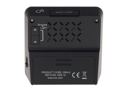 iROX Funk-Digitaluhr mit Bewegungssensor und Wecker (ORA-5)