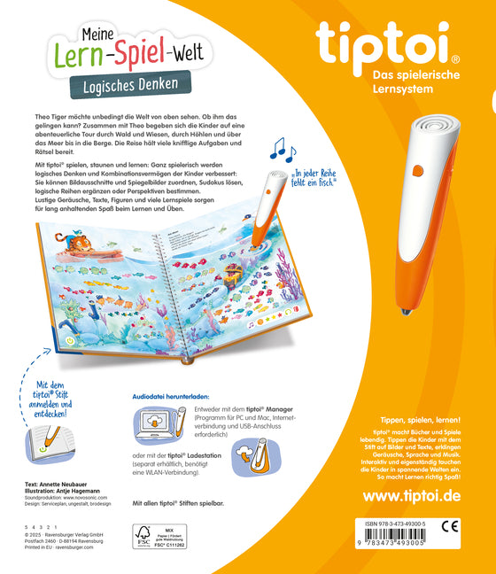 tiptoi® Meine Lern-Spiel-Welt - Logisches Denken (Annette Neubauer)