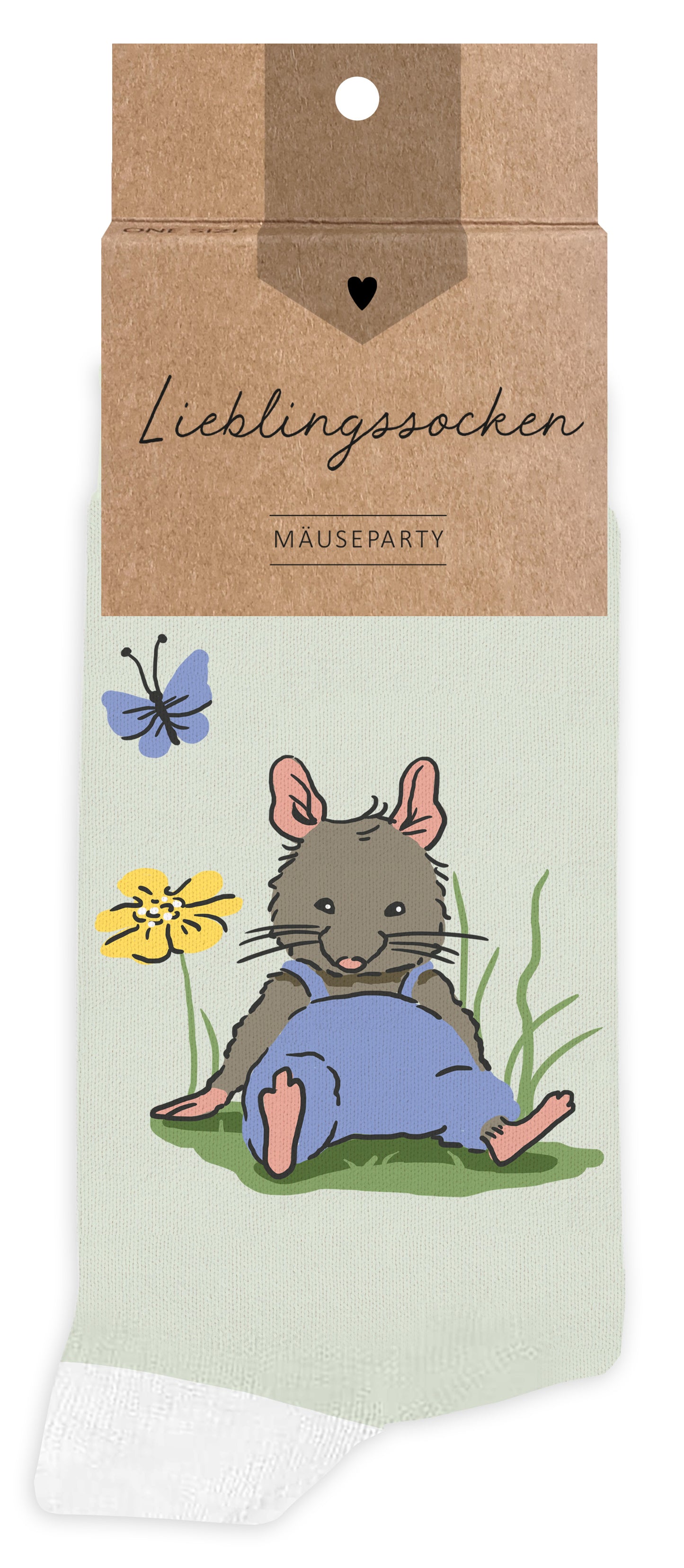 Lieblingssocken "Mäuseparty"