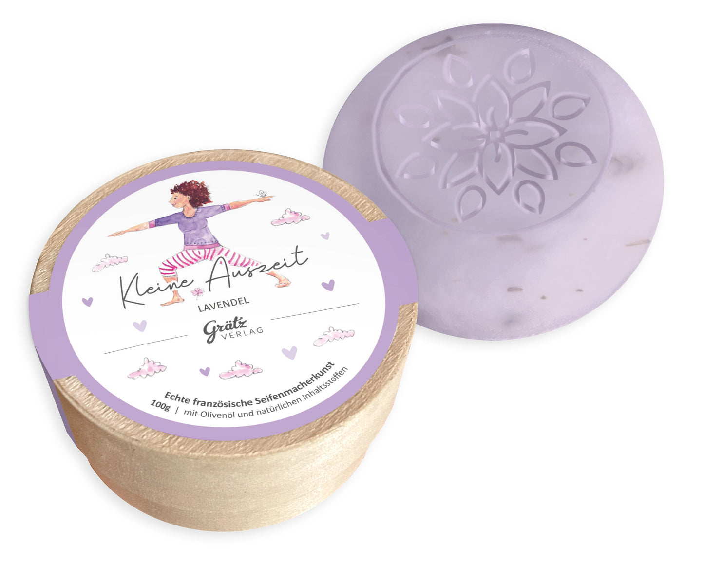 Seife "Kleine Auszeit" (Duft: Lavendel)