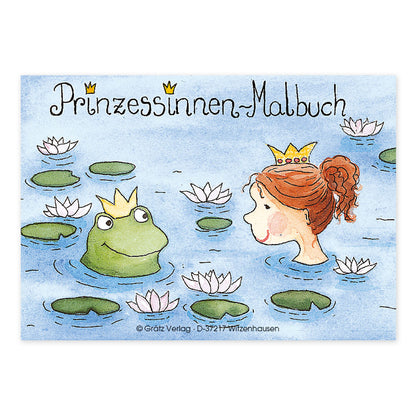 Outi Kaden - Mini-Malbuch "Prinzessingen"