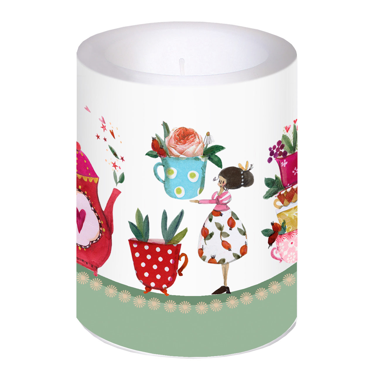 Kerze "Teatime"