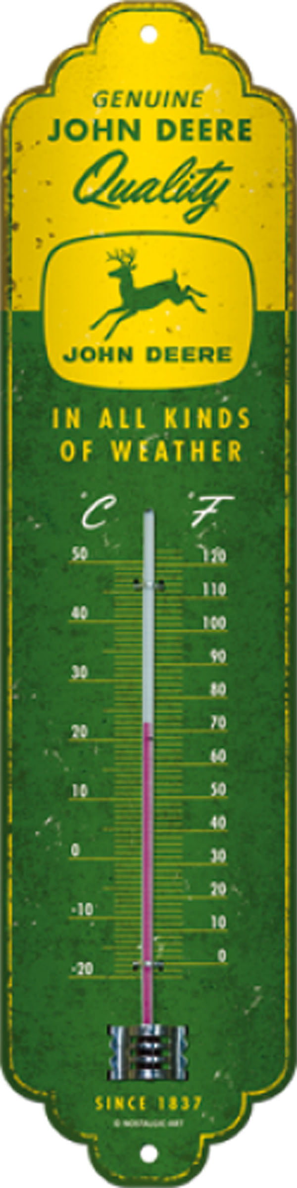 Thermometer "John Deere Allwetter"