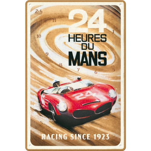 Blechschild "24h Le Mans 1963" (20 x 30 cm)