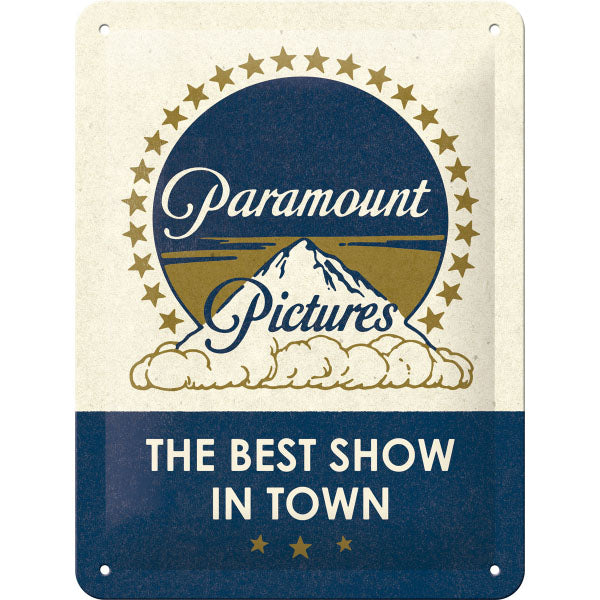 Blechschild 15x20. Paramount - Classic