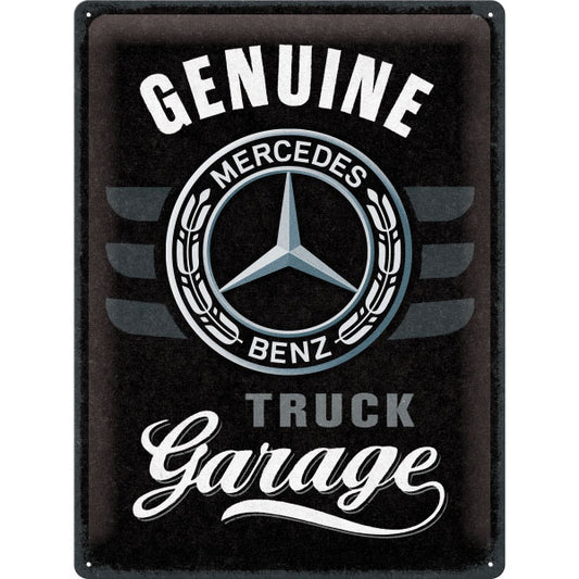 Blechschild "Daimler Truck Garage" (40 x 30 cm)
