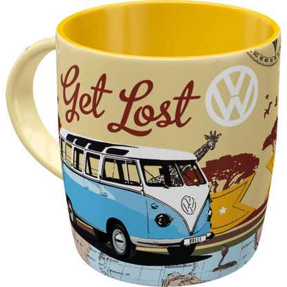 Tasse 330ml. VW Bulli - Let's Get Lost