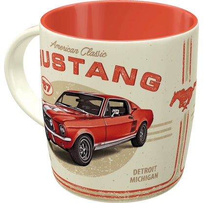 Tasse Ford Mustang - GT 1967 Red