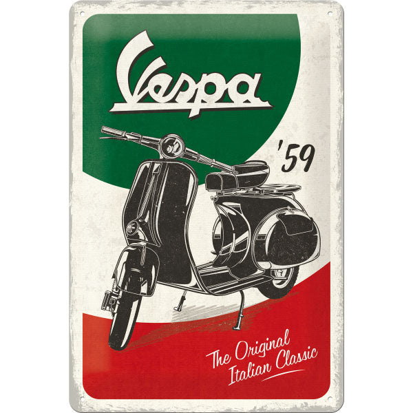 Nostalgic-Art Merchandising Schild Vespa 20 x 30 cm, Metall (20 x 30 cm)