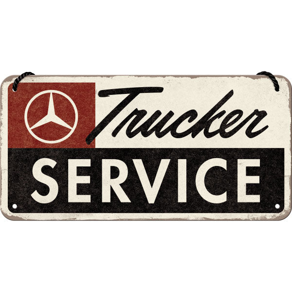 Hängeschild "Daimler Truck Service" (20 x 10 cm)
