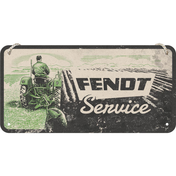 Hängeschild. Fendt - Service