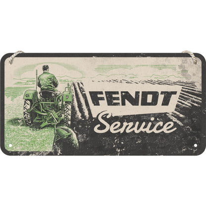 Hängeschild. Fendt - Service