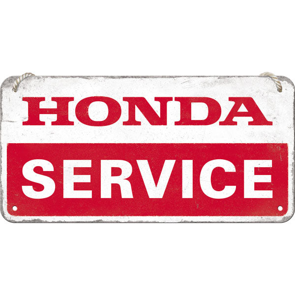 Hängeschild "Honda MC Service" (20 x 10 cm)