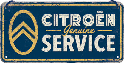 Hängeschild. Citroen - Genuine Service