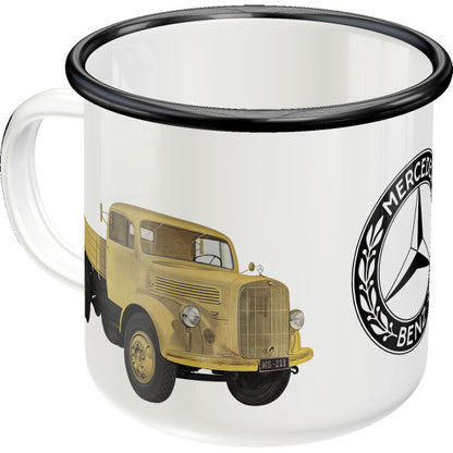Emailletasse. Daimler Truck - Models