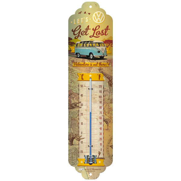 Thermometer "Volkswagen VW Bulli - Let's Get Lost"