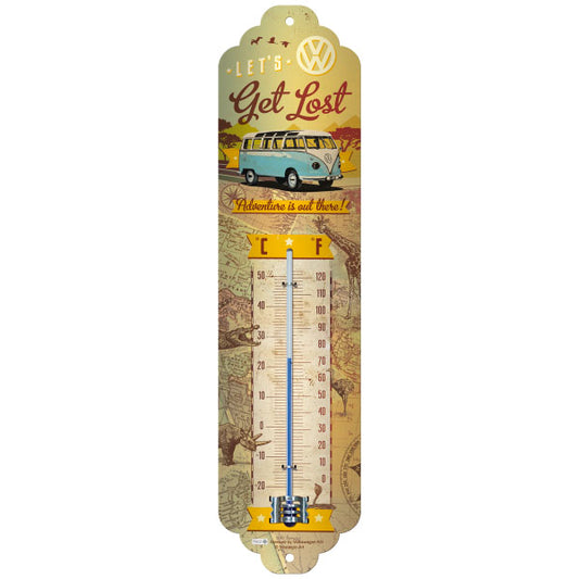 Thermometer "Volkswagen VW Bulli - Let's Get Lost"