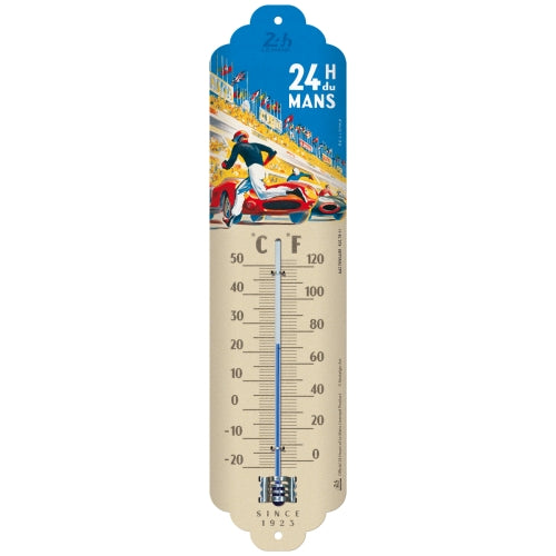 Thermometer "24h von Le Mans - Racing Poster"