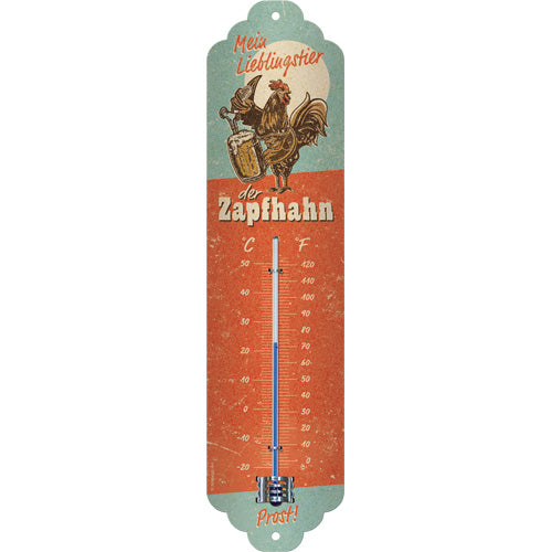 Thermometer "Lieblingstier Zapfhahn"