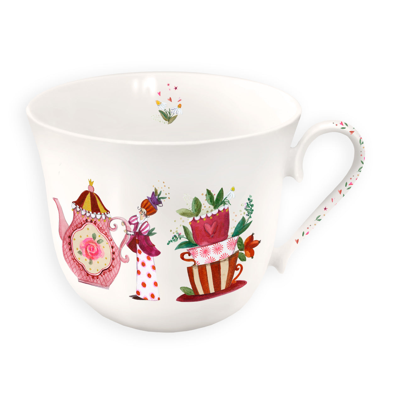 Porzellantasse "Teatime"