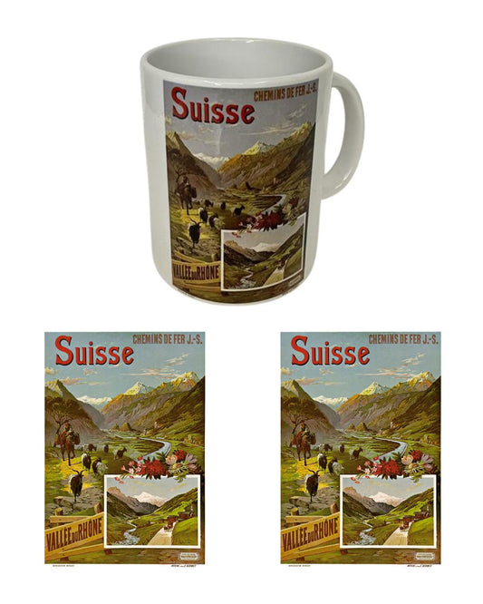 Tasse "Valeé du Rhône"