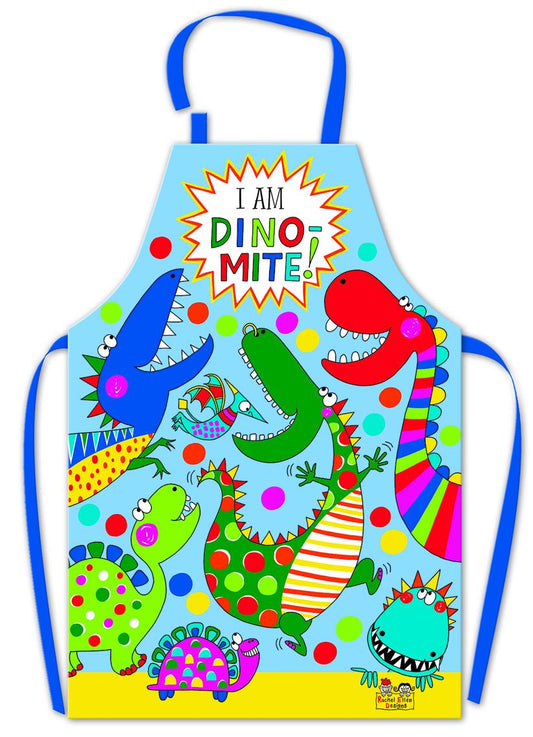 Kinderschürze "I am Dino-mite"