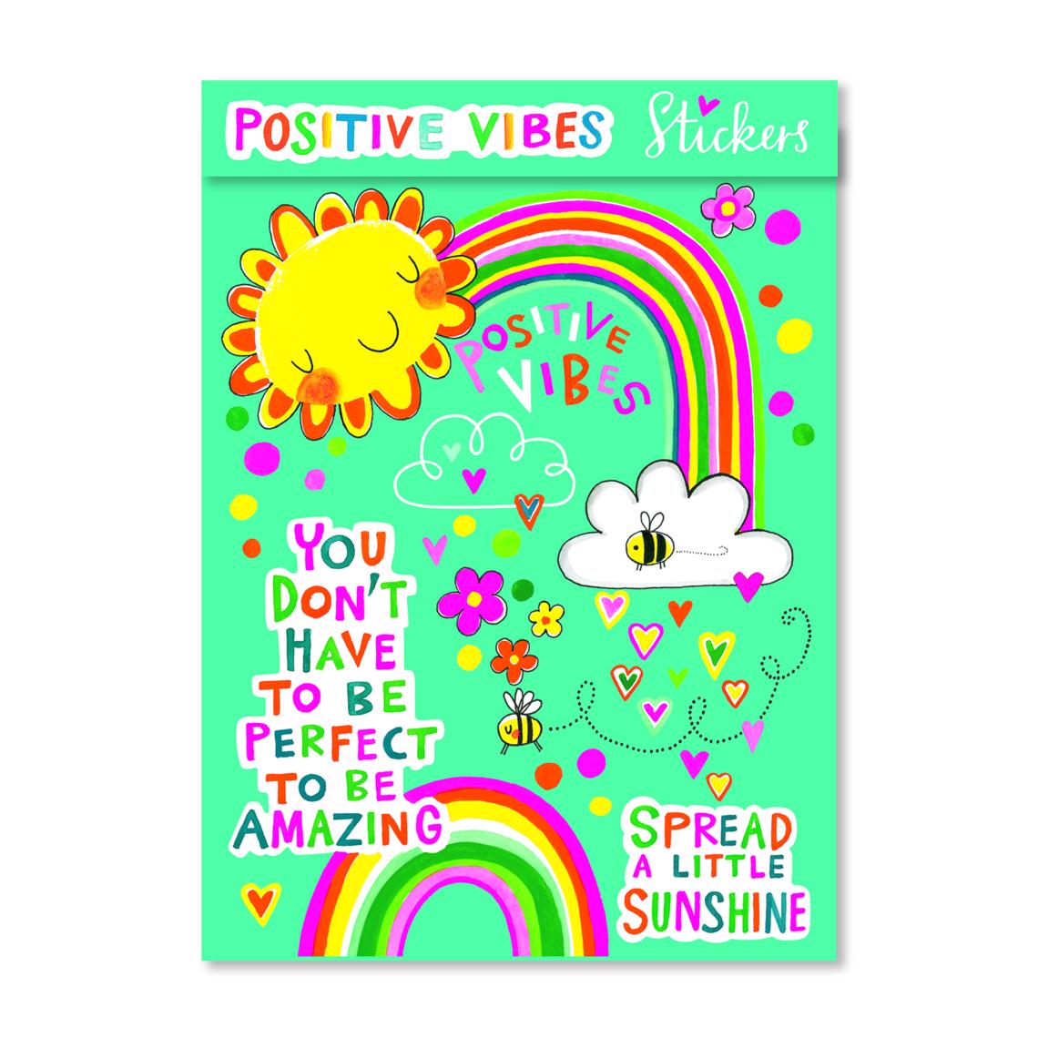 Aufkleber "Positive Vibes"
