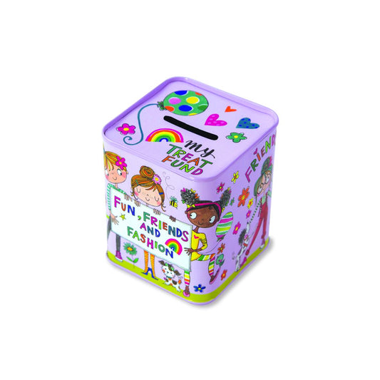 Spardose Treat Fund Friends (9.2 x 7.7 x 7.7 cm)