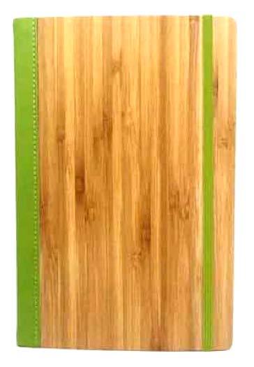 Notizbuch Bambus, Green (liniert)