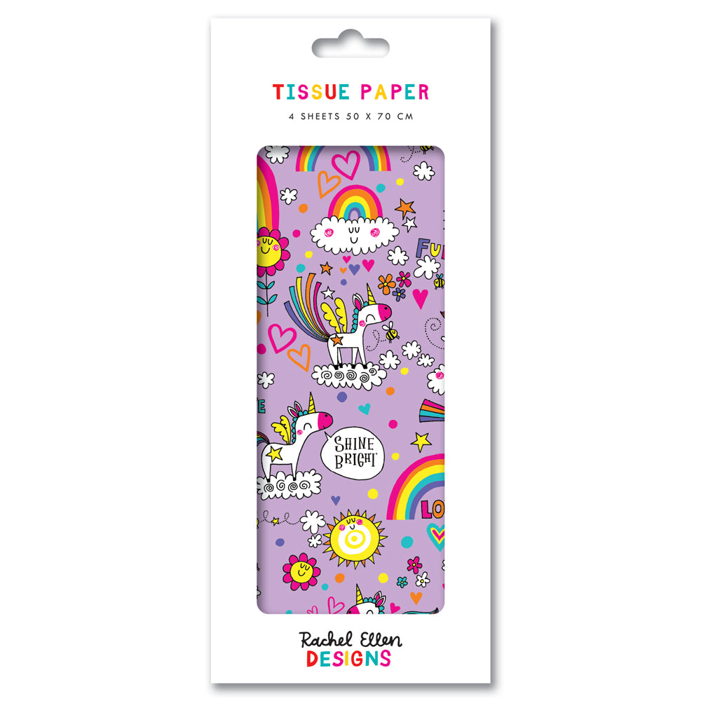 Seidentücher "Magical Unicorns" (4 Stk.)