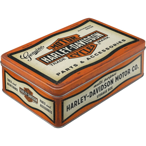 Vorratsdose "Harley-Davidson" (23 x 16 x 7 cm)