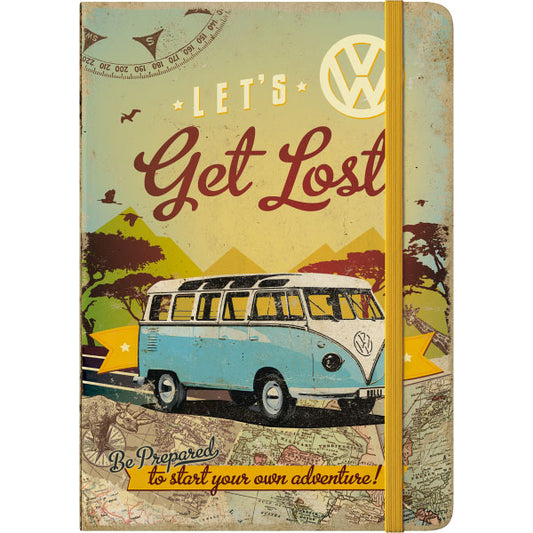 Notizbuch "Volkswagen - let's get lost" (DIN A5)