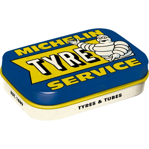 Pillendose «Michelin Tyre Service» (1.6 x 6 x 4 cm)
