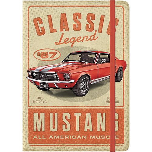 Notizbuch "Ford Mustang Classic Legend" (DIN A5)